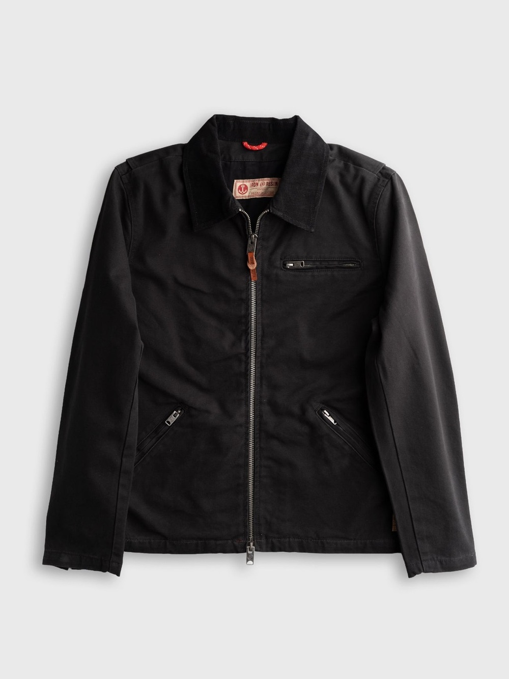 NWOT Iron and Resin Sanjon Jacket Black Mens Large